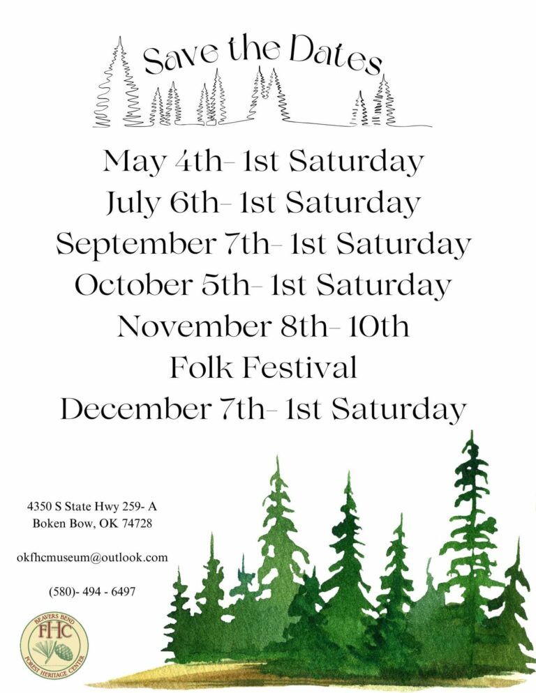 Save the dates for future First Saturday events