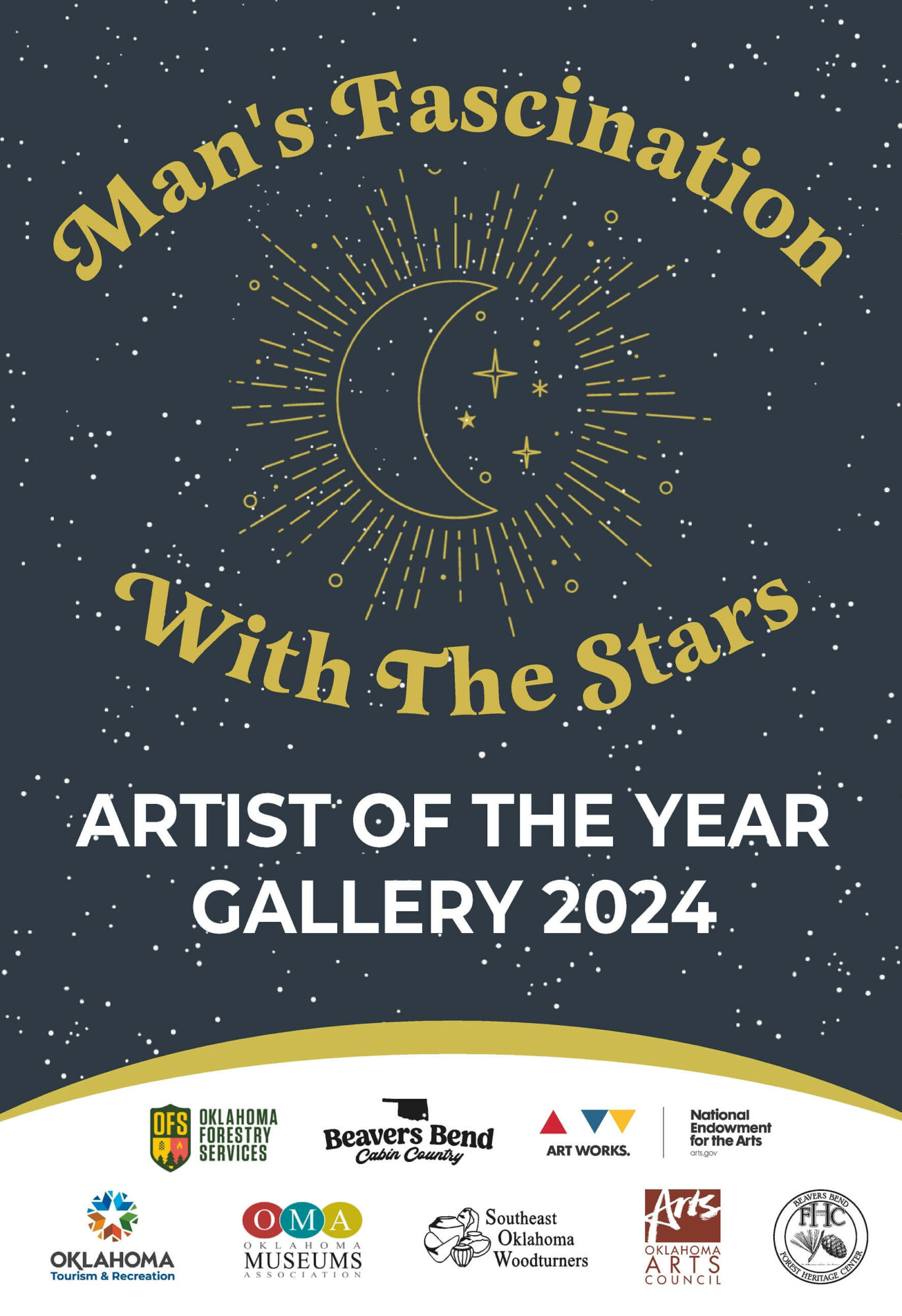 2024 Artist of the year gallery poster
